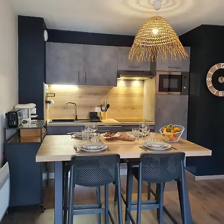 公寓 Magnifique Appt Neuf 6 Pers - Vue Montagne St Lary - Curistes Ok 维耶尔奥尔